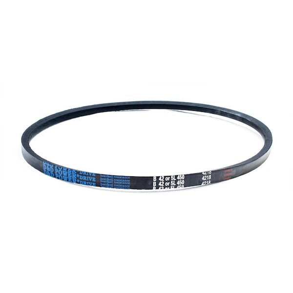 D&D B42/5L450 Classical V-Belt, 45 in Outside Length, 21/32 in Top Width, 1 Ribs B42/5L450 - main